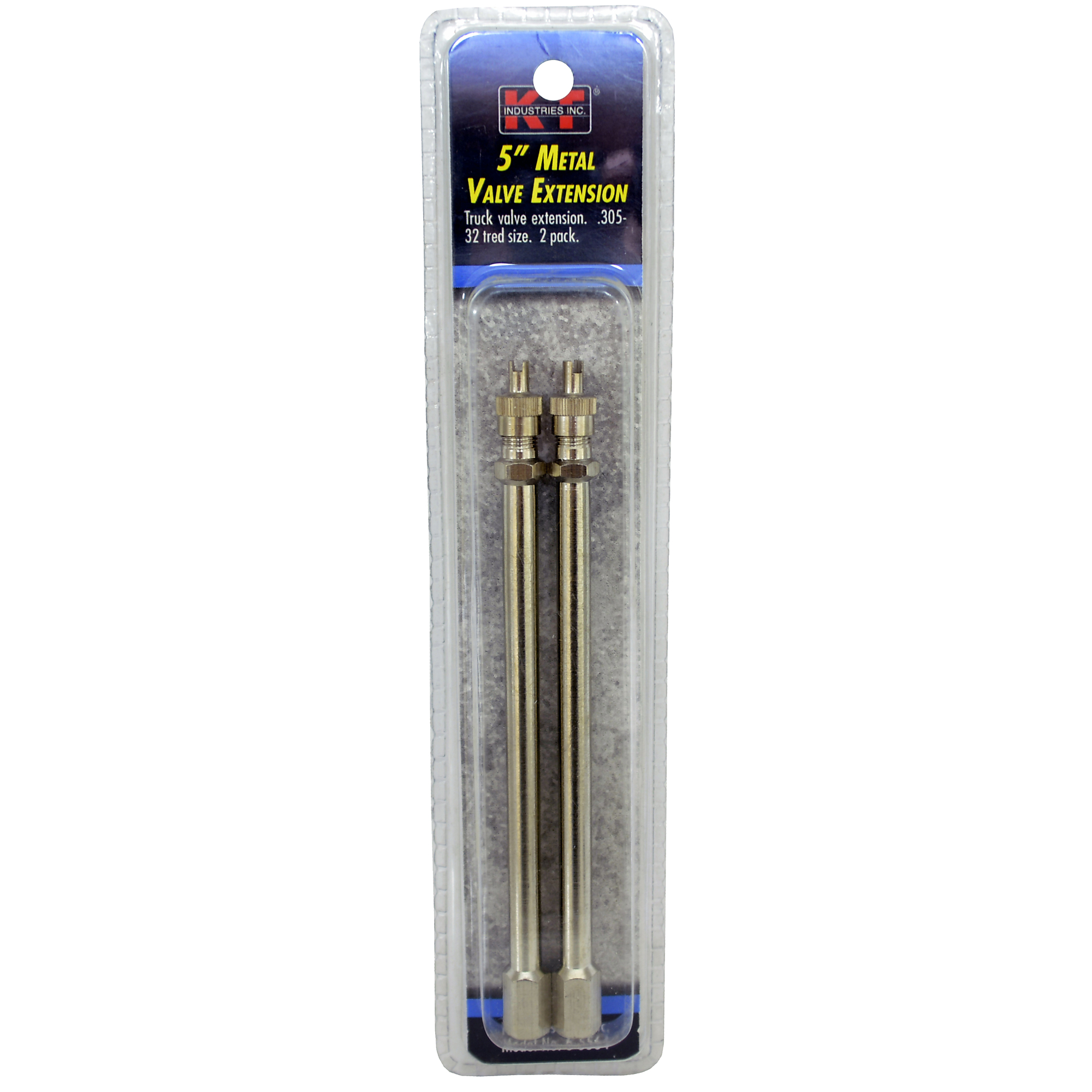 K-T Industries Metal Valve Extensions — 5in., 2-Pack, Model# 6-5564